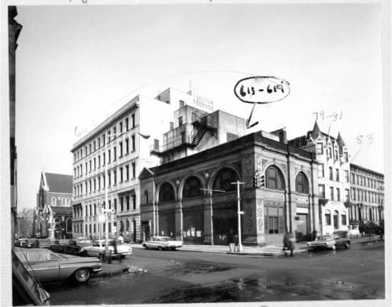 Warehouses and social service buildings